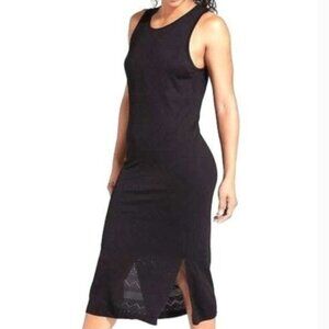 Athleta Women's Laser Cut Seamless Midi Dress - S